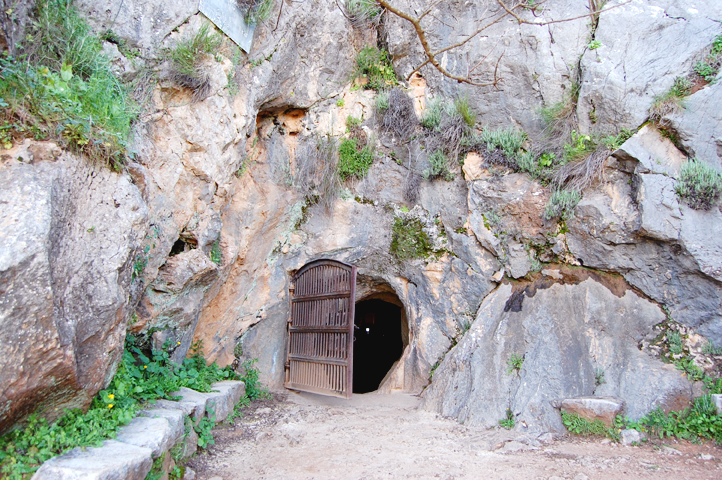 Entrance to La Pileta cave
